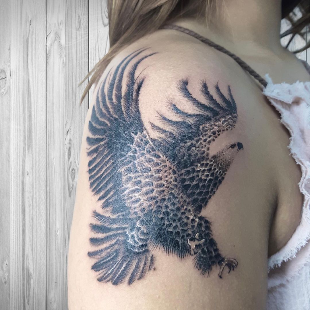 Tatuaje de águila - 【 Significado e Ideas 2023 ? 】| Tattoox