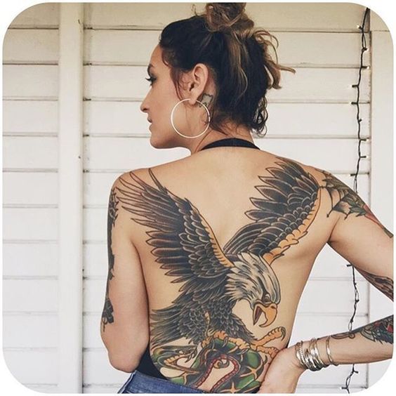 tatuaje águila