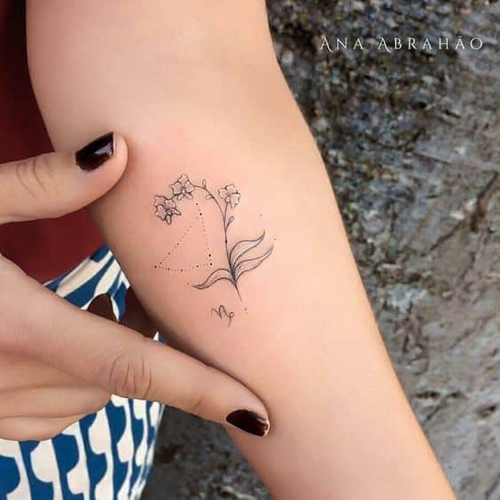 tatuaje orquidea horoscopo