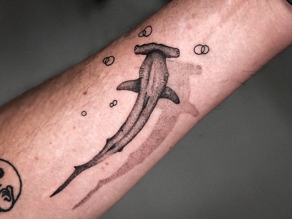 tatuajes mar tiburón