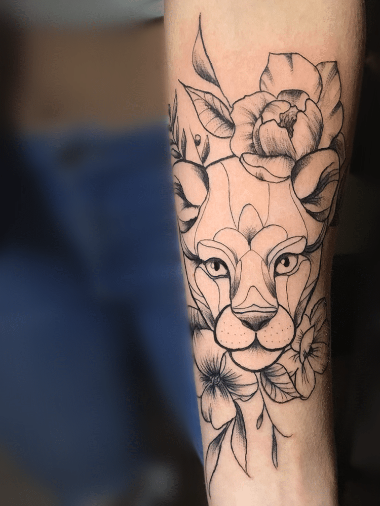 tatuajes parejas leones