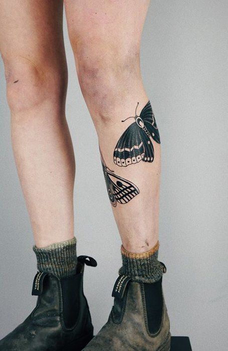 tatuajes hombres pierna