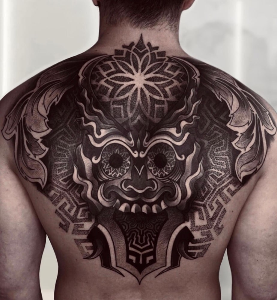 tatuajes hombres espalda