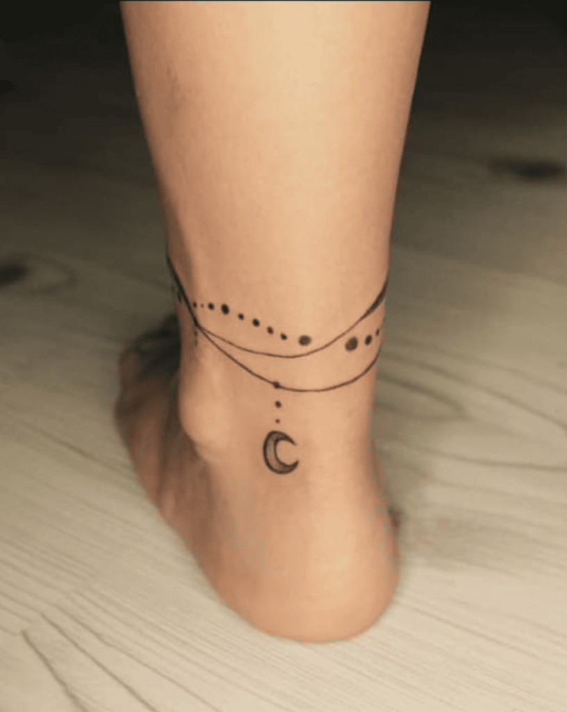 tatuajes tobillo brazalete