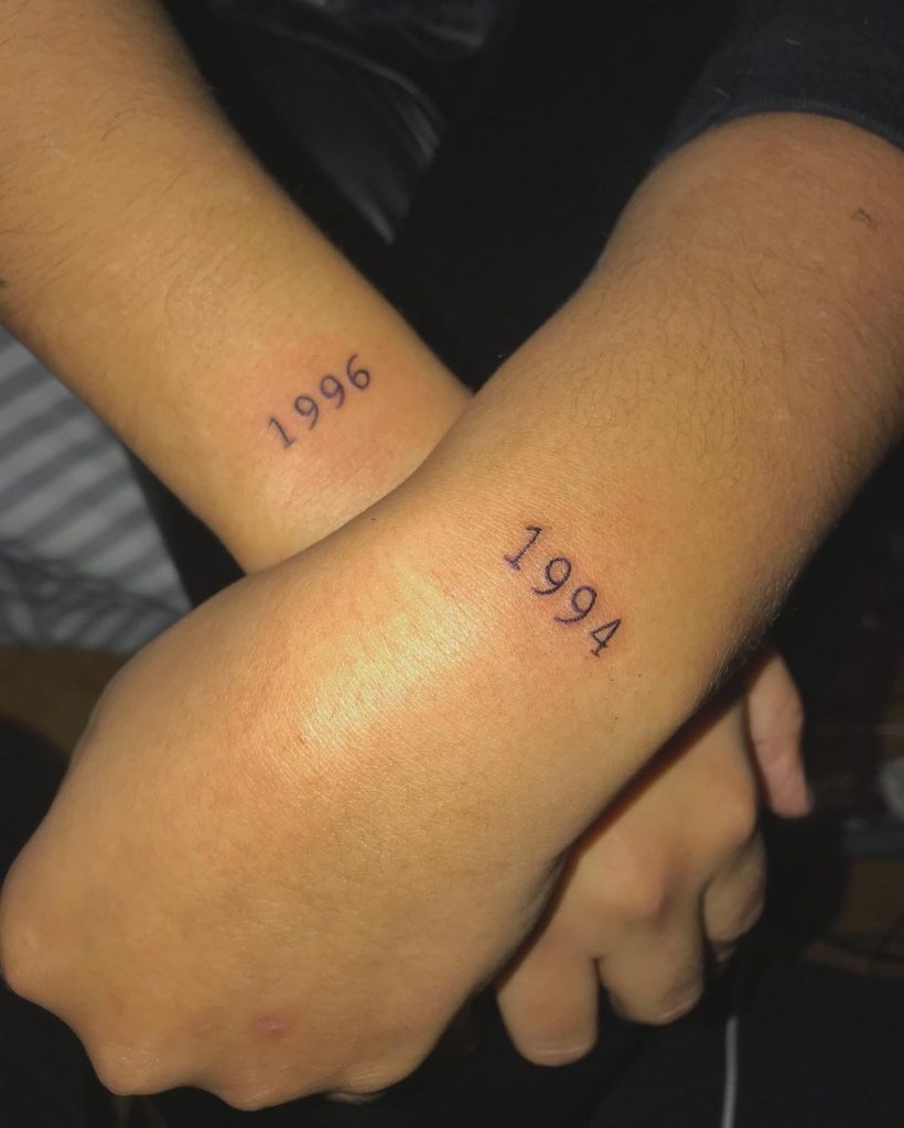 tatuajes parejas fecha