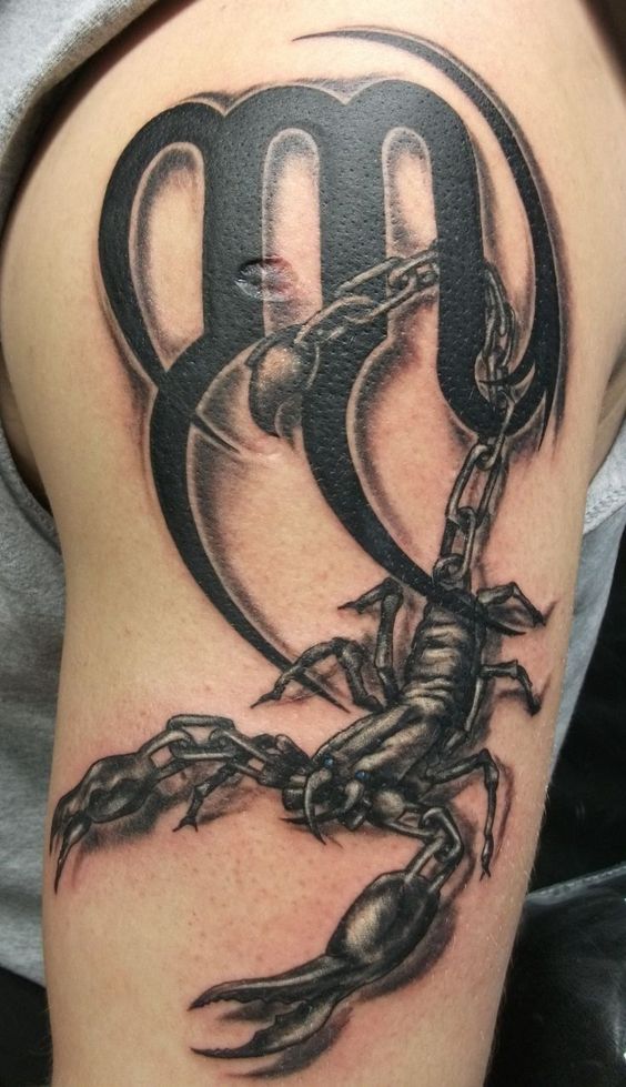 tatuaje escorpión signo