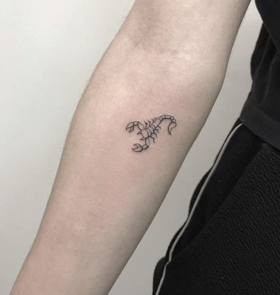 tatuaje escorpión microrealismo