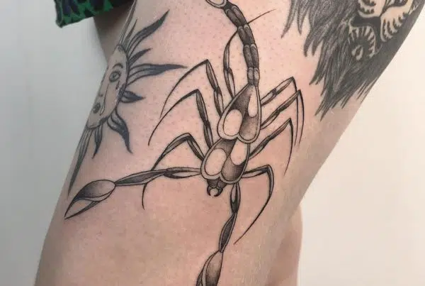 tatuaje escorpión