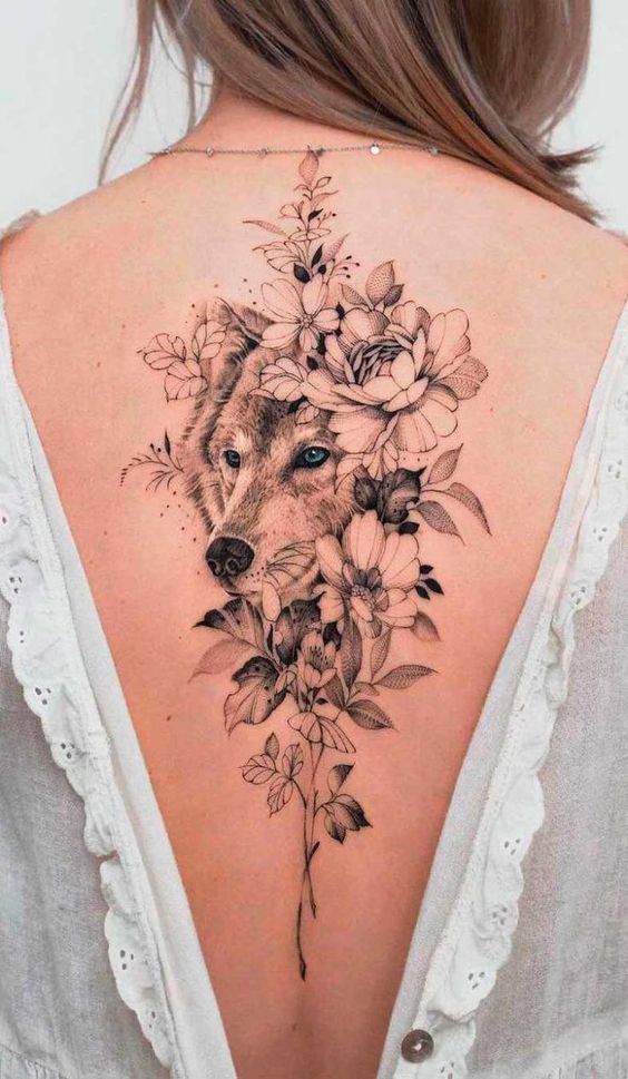 tatuaje lobo