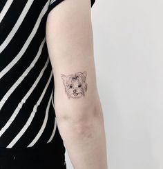 tatuaje perro pequeño