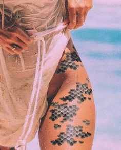 tatuaje sirena escamas