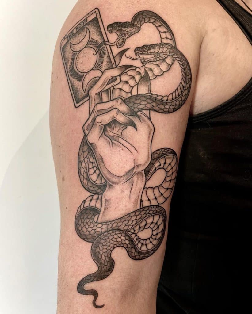 tatuajes brujas serpiente