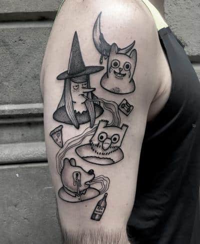 tatuajes brujas parches
