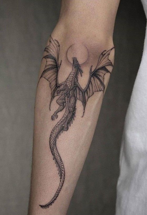 tatuajes dragones realistas