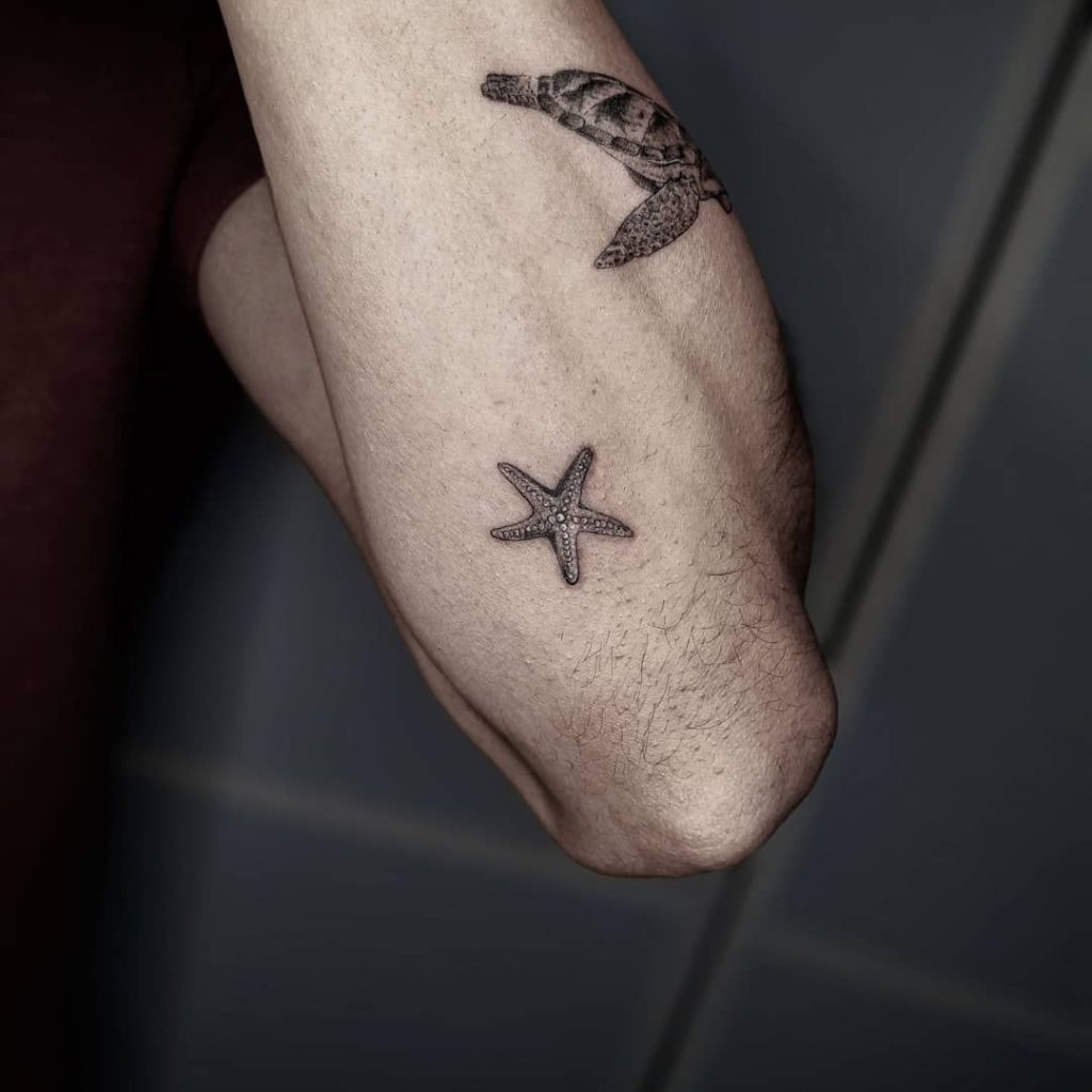 tatuajes estrellas de mar
