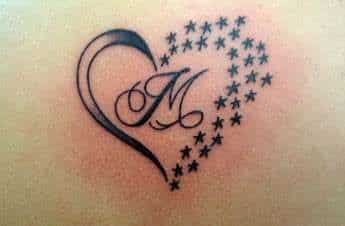 tatuajes estrellas letra