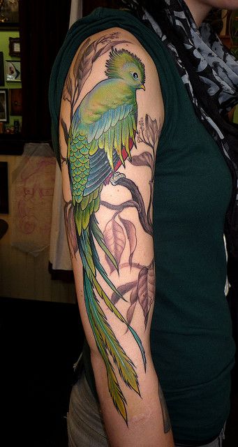 tatuajes mayas quetzal