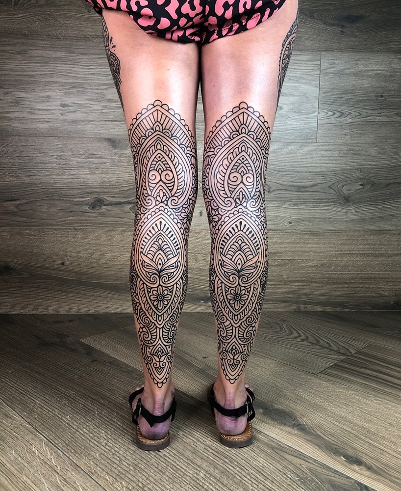 tatuajes mujeres piernas