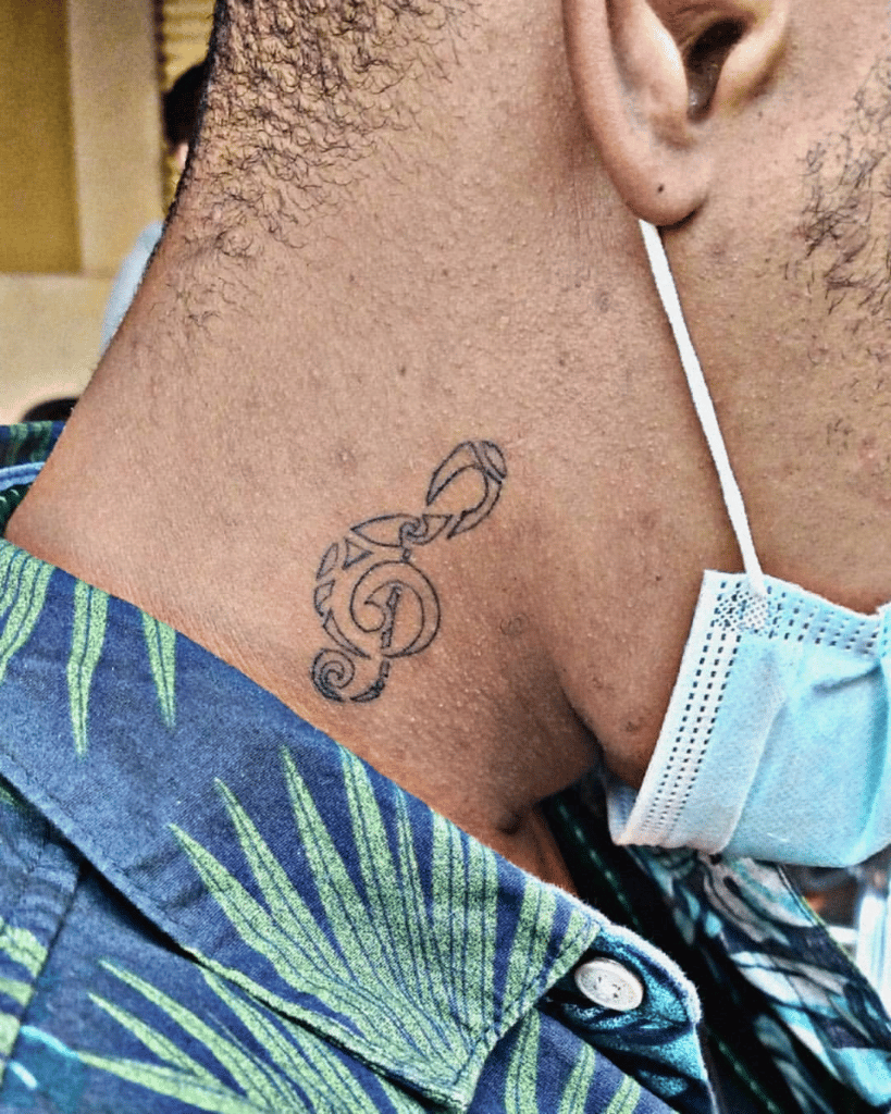 tatuajes musicales clave de sol