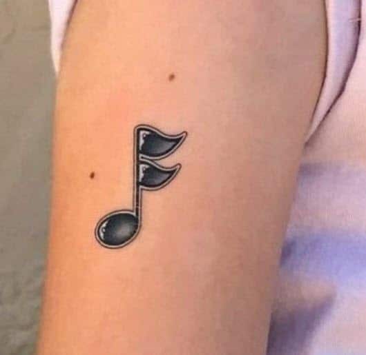 tatuajes musicales semicorchera