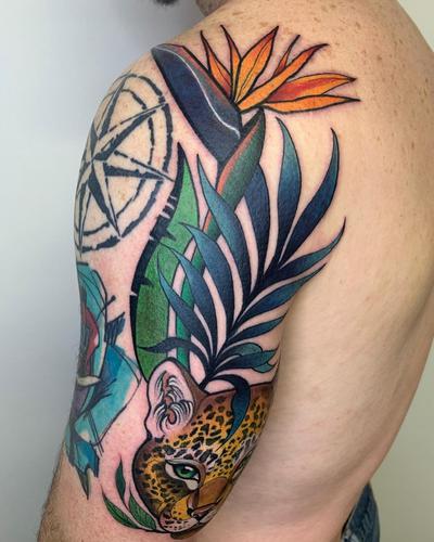 tatuajes naturaleza selva