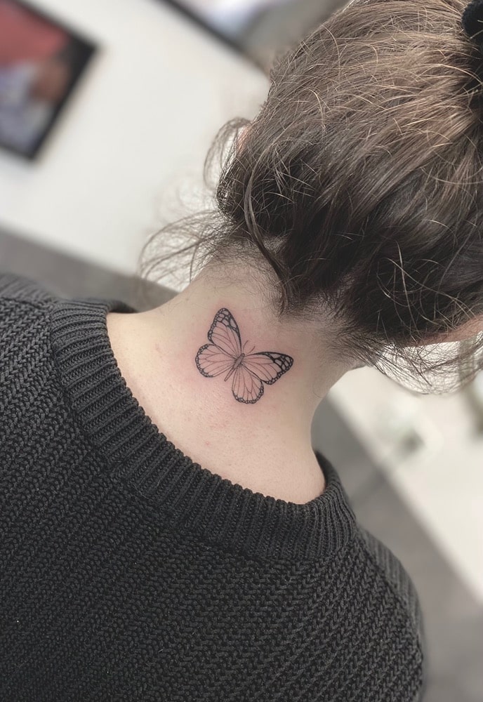 tatuajes pequeños mariposa