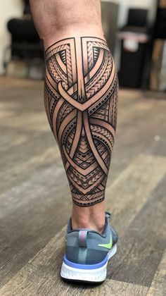tatuajes pierna samoano