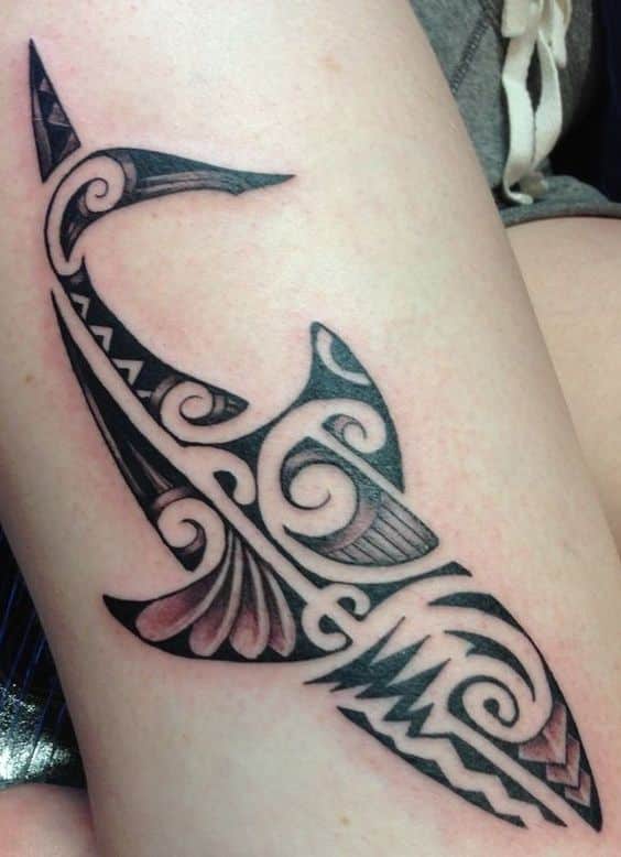 tatuajes tiburón maoríes