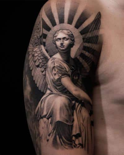 tatuaje ángel