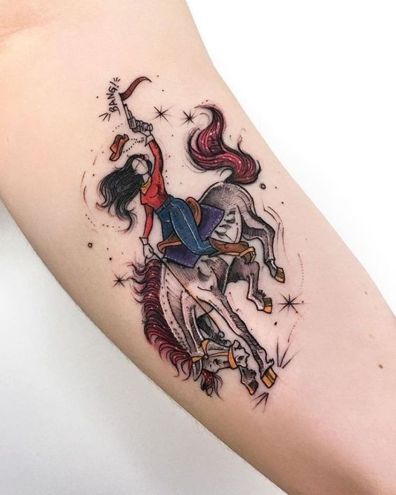 tatuaje caballo