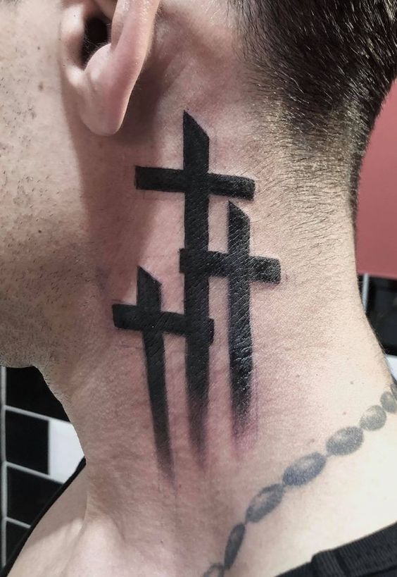 tatuaje tres cruces