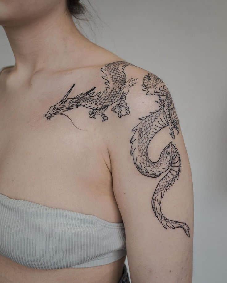 tatuaje pecho brazo