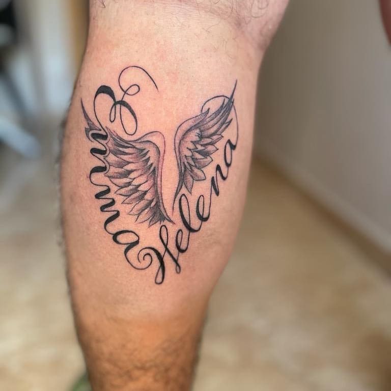 tatuajes alas ángel