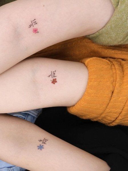 tatuajes hermanas muñeca