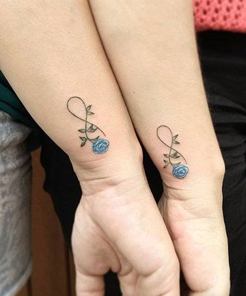 tatuajes madre e hija infinito