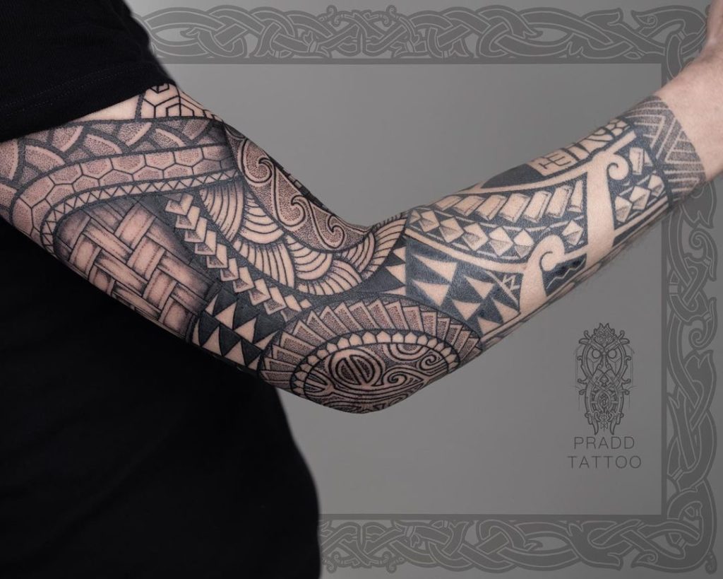 tatuajes maoríes