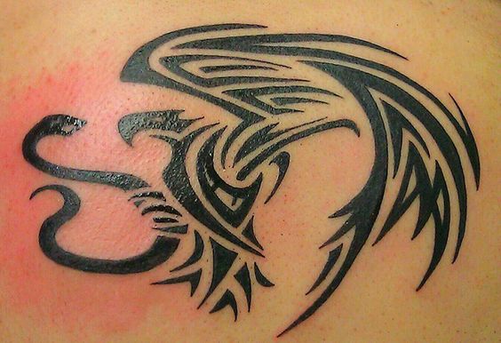 tatuajes tribales águilas