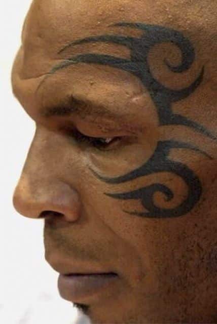 tatuajes tribales cara