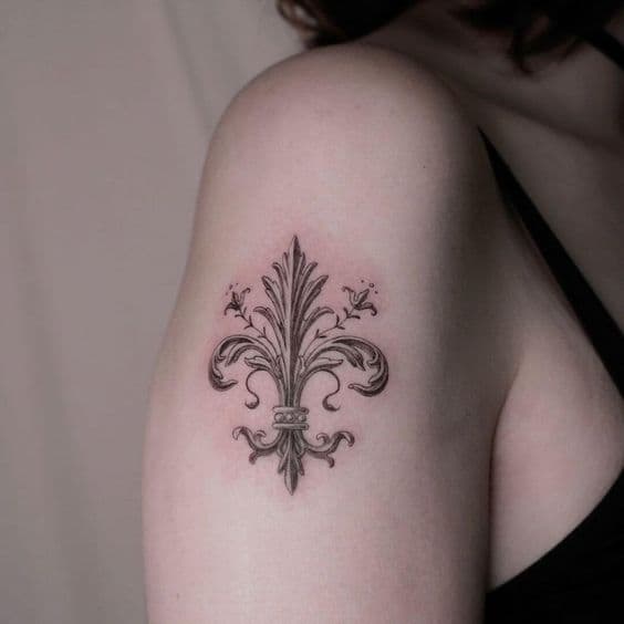 tatuaje flor de lis (13)