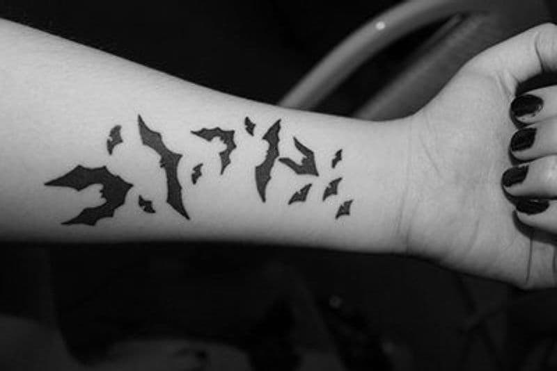 tatuajes de batman mujer