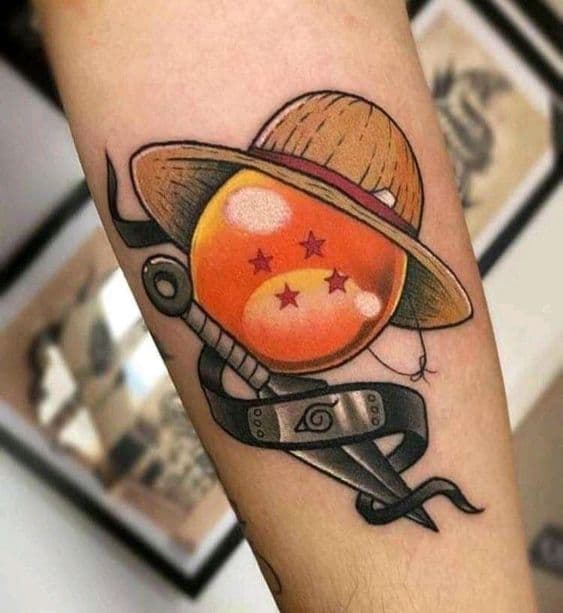 tatuajes dragon ball esfera