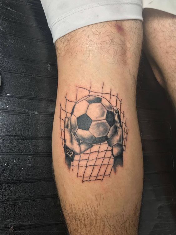 tatuajes futbol realistas