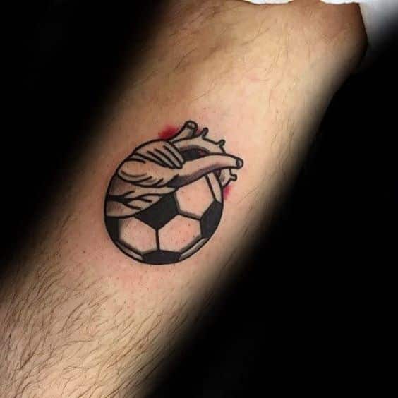 tatuajes futbol balón