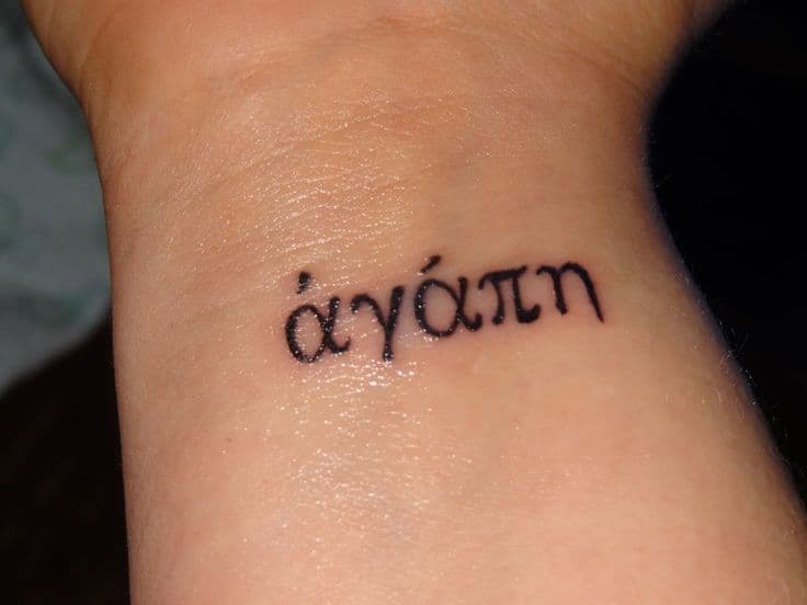tatuajes griegos letras