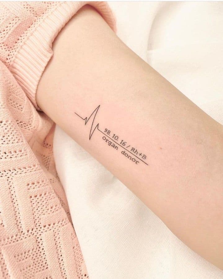 tatuajes latidos de corazón fecha