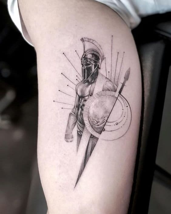 tatuajes romanos gladiador