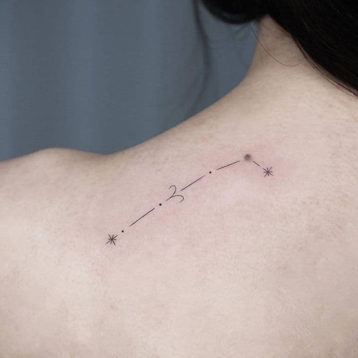 tatuajes aries constelación